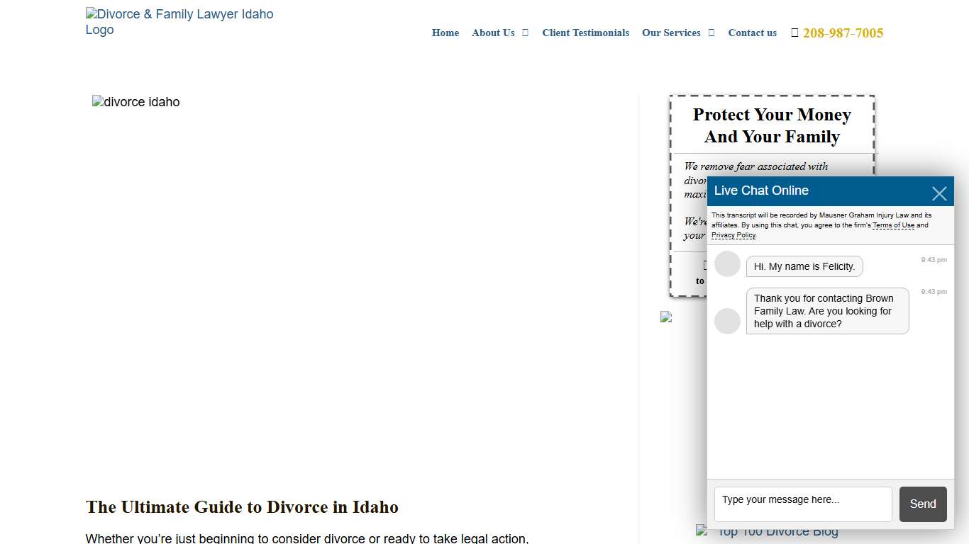 Divorce In Idaho Guide Brown Family Law Blog